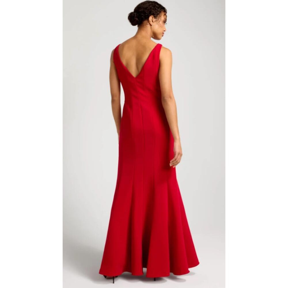 Lauren Ralph Lauren Mirhilt Gown in Red Size 8 - Picture 3 of 9